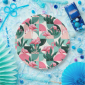 Tropenpapierplatte Pappteller (Party)