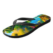 Tropenparadies II Badesandalen (Schrägansicht)