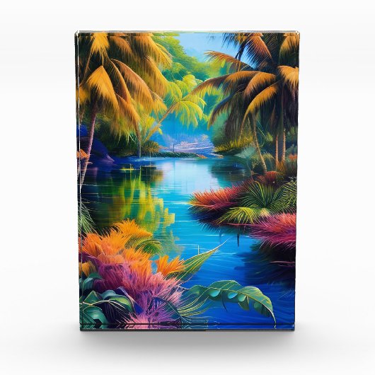 Tropenparadies II Fotoblock (Vorderseite)