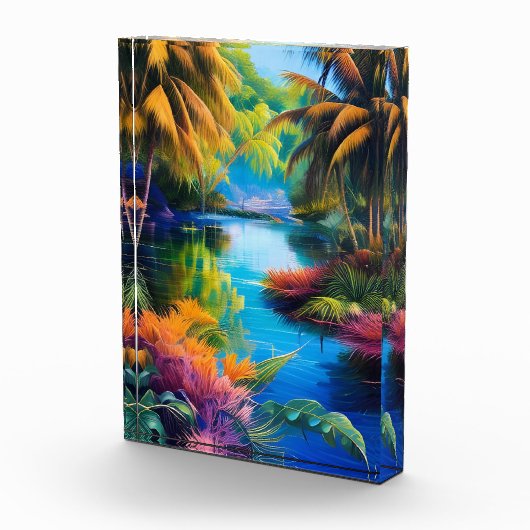 Tropenparadies II Fotoblock (Rechts)