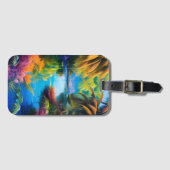 Tropenparadies II Gepäckanhänger (Vorderseite (Horizontal))