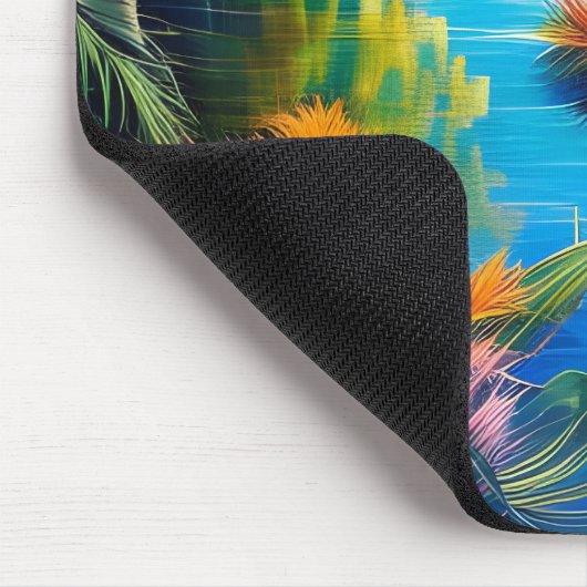 Tropenparadies II Mousepad (Ecke)