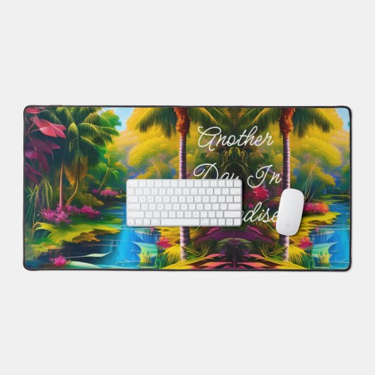Tropenparadies II Schreibtischunterlage (Tastatur & Maus)