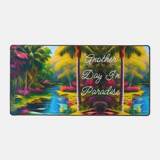 Tropenparadies II Schreibtischunterlage (Vorderseite)