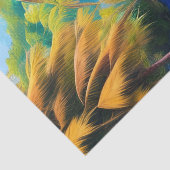 Tropenparadies II Seidenpapier (Detail)