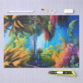 Tropenparadies II Seidenpapier (Handwerk)