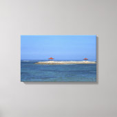 Tropenparadies Leinwanddruck (Vorderseite)