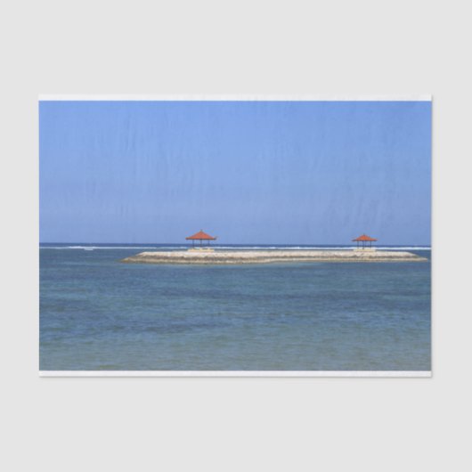 Tropenparadies Seidenpapier (Vorderseite)