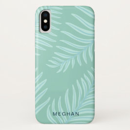 Tropenpastellfolien-Monogramm Case-Mate iPhone Hülle