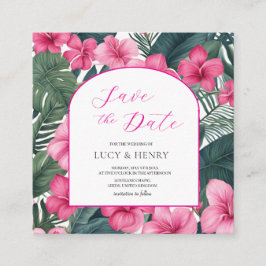 Tropenrosa Begleitkarte