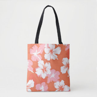 Tropenrosa Blume Tasche