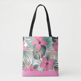 Tropenrosa Lush Hibiskus Tasche