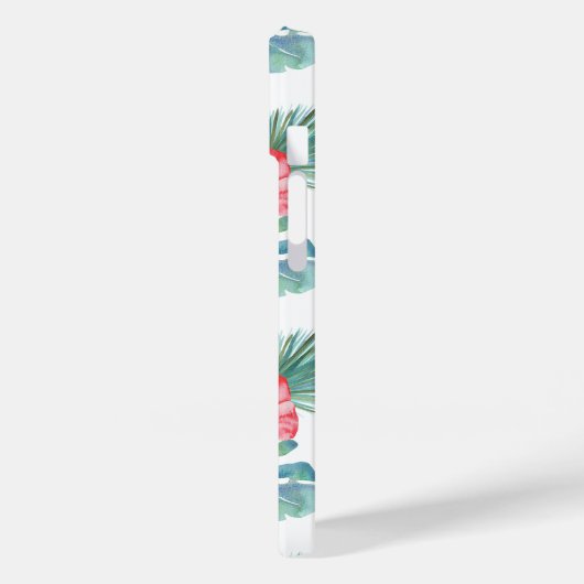 Tropenrosa Wasserfarbenname Case-Mate iPhone Hülle (Rückseite / Links)