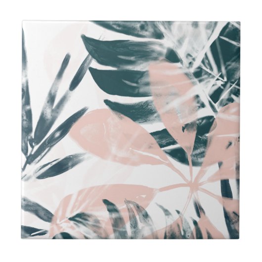 Tropenrot Fliese (Vorderseite)