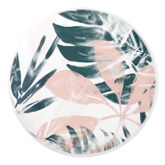 Tropenrot Keramikknauf (Vorderseite)