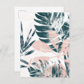 Tropenrot Postkarte (Vorne/Hinten)