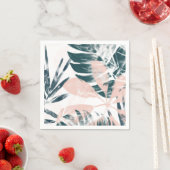 Tropenrot Serviette (Beispiel)