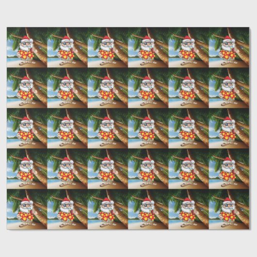 TROPENSANTA GESCHENKPAPIER (Flach)