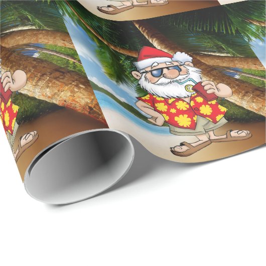 TROPENSANTA GESCHENKPAPIER (Rolleneckpunkt)