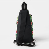 Tropenschrift Crossbody Bag (Rückseite)