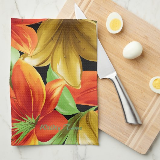 Tropenschrift Handtuch (Viertel Falte)