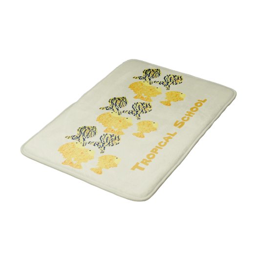 Tropenschule Badematte (Schrägansicht)