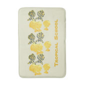 Tropenschule Badematte (Vorderseite Vertikal)