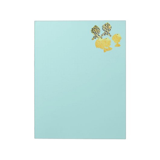 Tropenschule Notizblock (Rotiert)