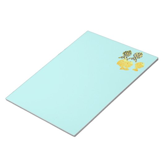 Tropenschule Notizblock (angewinkelt)