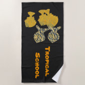 Tropenschule Strandtuch (Vorderseite)