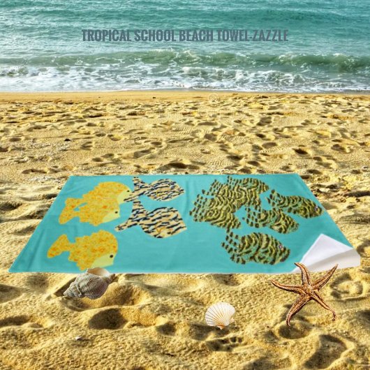 Tropenschule Strandtuch