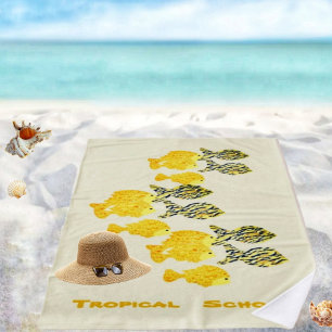 Tropenschule Strandtuch
