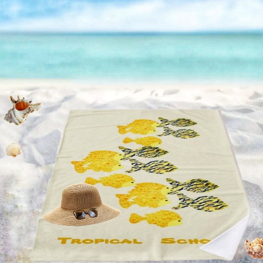 Tropenschule Strandtuch