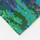 Tropenstoff Fleecedecke (Ecke)