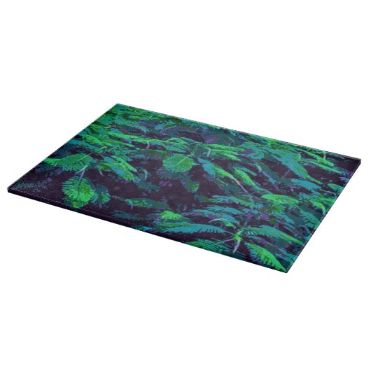 Tropenstoff Schneidebrett (Ecke)