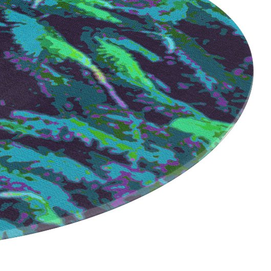 Tropenstoff Schneidebrett (Ecke)