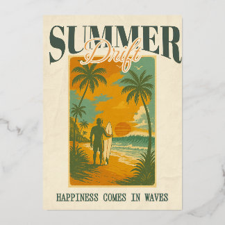 Tropensturm Folieneinladung