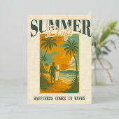 Tropensturm Folieneinladung (Stehend vorne)