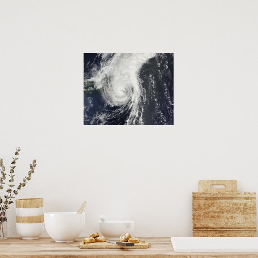 Tropensturm Krovanh Poster (Küche)