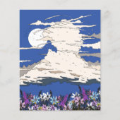 Tropensturm und Blume (Vorderseite)