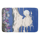 Tropensturm und Blume Badematte (Vorderseite)