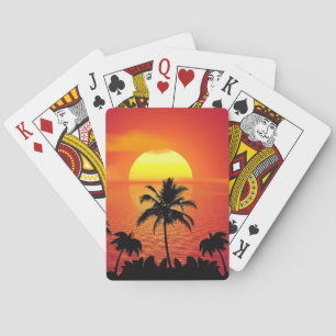 TROPENSUNSET Spielkarten