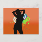 Tropentänzerin Postkarte (Vorderseite)