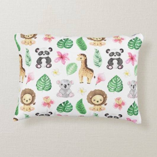 Tropentier Dekokissen (Rückseite)