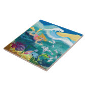 Tropenurlaubsschwimmbad Fliese (Seite)