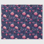 Tropenverpackungspapier für die Blume der Vintagen Geschenkpapier (Flach)