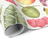 Tropenverpackungspapier Geschenkpapier (Rolleneckpunkt)