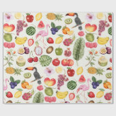 Tropenverpackungspapier Geschenkpapier (Flach)