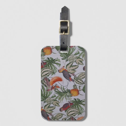 Tropenvibes Gepäckanhänger (Vorderseite Vertikal)