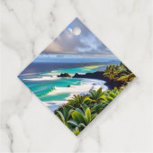 Tropenvibes Geschenkanhänger (Vorderseite)